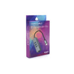 Nanocavo Adattatore di rete USB-C a Ethernet Gigabit 10/100/1000 Mbps + 3 porte USB 3.0 - immagine 5