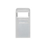 Kingston DataTraveler Micro Memoria USB 256GB - USB 3.2 Gen 1 - Ultracompatta e leggera - Gancio per portachiavi - Corpo in metallo (pendrive) - immagine 2