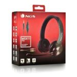 NGS MSX 11 Pro Cuffie con microfono flessibile - Archetto regolabile - Cuscinetti imbottiti - Controllo sul cavo - Cavo da 1,80 m - immagine 5