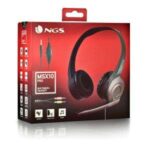 NGS MSX 10 Pro Cuffie con microfono pieghevole - Archetto regolabile - Cuscinetti imbottiti - Controllo sul cavo - Cavo da 1,80 m - immagine 5
