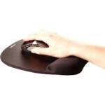 Fellowes Tappetino con poggiapolsi in memory foam - Comfort eccezionale - Colore nero - immagine 2