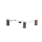 Fellowes Supporto standard per monitor - Regolabile su 3 altezze - Piedini antiscivolo - Fino a 27 kg - Colore grigio - immagine 2