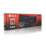 NGS Euphoria Kit Pack Tastiera wireless USB + Mouse wireless USB 1200dpi 3 pulsanti - Utilizzo ambidestro - immagine 5