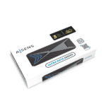 Aisens Custodia esterna SSD M.2 NGFF/NVMe USB-C 3.2 Gen2 - Illuminazione LED RGB - immagine 5