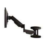 Fellowes Supporto a parete per schermo - Completamente regolabile - Sistema a molla a gas - Fino a 42" o 30 kg - Colore nero - immagine 3