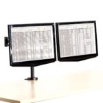 Fellowes Professional Series Braccio doppio per monitor - Regolabile in altezza - Regolabile in profondità - Regolabile in inclinazione - Fino a 10 kg - Colore nero - immagine 4