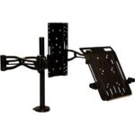 Fellowes Professional Series Accessorio per supporto laptop - Regolabile - Organizzazione dei cavi - Griglie di ventilazione - Colore nero - immagine 3