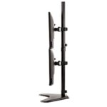 Fellowes Professional Series Supporto con base per doppio monitor verticale - Fino a 32" e 16 kg - Sistema di gestione dei cavi - Colore nero - immagine 3