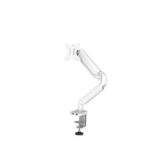 Fellowes Platinum Series Braccio per monitor singolo - Regolabile con molla a gas - 2 porte USB - Sistema di gestione dei cavi - Colore bianco - immagine 2