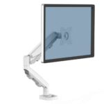 Fellowes Eppa Braccio per monitor singolo - Fino a 39" e 8 kg - Regolazione con molla a gas - Colore bianco - immagine 2