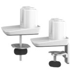 Fellowes Tallo Braccio per monitor singolo - Fino a 9 kg - Regolabile con molla a gas - Colore bianco - immagine 3