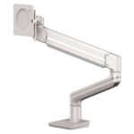 Fellowes Tallo Braccio per monitor singolo - Fino a 9 kg - Regolabile con molla a gas - Colore argento - immagine 2