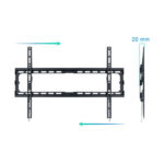 Tooq Supporto fisso a parete per TV da 37"-80" - Peso max 45 kg - VESA 600x400 mm - immagine 2