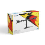 Tooq Supporto da tavolo con bracci articolati per 2 monitor da 17"-32" - Girevole e inclinabile - Peso massimo 9 kg per braccio - VESA 100x100 mm - immagine 4