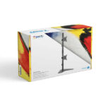 Tooq Supporto da tavolo per 2 monitor verticali da 17"-32" - Girevole e inclinabile - Peso max 9 kg x braccio - VESA 100x100 mm - immagine 3