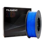 Filamento 3D PLA - Diametro 1,75 mm - Bobina 1 kg - Colore blu scuro - immagine 4