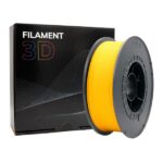 Filamento 3D PLA - Diametro 1,75 mm - Bobina 1 kg - Colore giallo - immagine 4