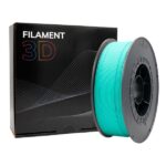 Filamento 3D PLA - Diametro 1,75 mm - Bobina da 1 kg - Colore turchese - immagine 4