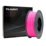 Filamento 3D PLA - Diametro 1,75 mm - Bobina da 1 kg - Colore rosa fluorescente - immagine 4