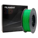 Filamento 3D PLA - Diametro 1,75 mm - Bobina da 1 kg - Colore verde - immagine 4