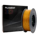 Filamento 3D PLA - Diametro 1,75 mm - Bobina 1 kg - Colore oro - immagine 4