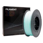 Filamento 3D PLA - Diametro 1,75 mm - Bobina da 1 kg - Colore turchese chiaro - immagine 4