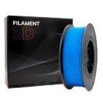 Filamento 3D PLA - Diametro 1,75 mm - Bobina da 1 kg - Colore azzurro - immagine 4