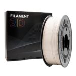 Filamento 3D PETG - Diametro 1,75 mm - Bobina da 1 kg - Colore bianco - immagine 4