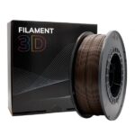 Filamento 3D PLA - Diametro 1,75 mm - Bobina da 1 kg - Colore ebano - immagine 4