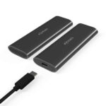 Aisens Box esterno M.2 (NGFF) per SSD M.2 SATA/NVME a USB3.1 GEN2 - Colore grigio - immagine 3