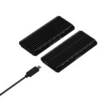 Aisens Box esterno M.2 (NGFF) per SSD M.2 SATA/NVME a USB3.1 GEN2 - Colore nero - immagine 3
