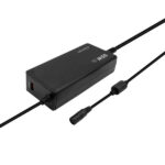 Aisens Caricabatterie automatico universale multitensione da 65 W per laptop con 9 connettori + USB-A QC.3.0 - Colore nero - immagine 2