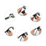 Aisens Organizzatore di cavi a spirale 25 mm - 3,0 m - Colore nero - immagine 4