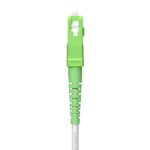 Aisens Cavo in fibra ottica Patch cord G657A2 3.0 9/125 SMF Simplex CPR Dca LSZH - SC/APC-SC/APC - 80 m - Colore bianco - immagine 2