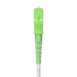 Aisens Cavo in fibra ottica Patch cord G657A2 3.0 9/125 SMF Simplex CPR Dca LSZH - SC/APC-SC/APC - 120 m - Colore bianco - immagine 3