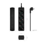 4 m - Colore nero