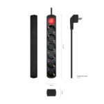 4 m - Colore nero