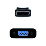 Nanocavo convertitore Displayport a SVGA - Displayport /M-SVGA/H - 15 cm - Colore nero - immagine 2
