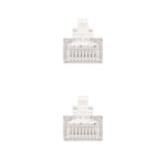 Nanocavo Cavo di rete Patch RJ45 Cat.6 UTP AWG24 - 1,5 m - Colore grigio - immagine 3
