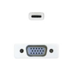 Nanocavo convertitore da USB-C a VGA. USB-C/M - VGA/H - Alluminio - 10 cm - Colore grigio - immagine 2