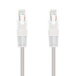 Nanocavo Cavo di rete RJ45 CAT.6 UTP AWG24 - 30 cm - Colore bianco - immagine 2