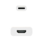 Nanocavo convertitore da USB-C a HDMI 4K - 15 CM - Colore bianco - immagine 2