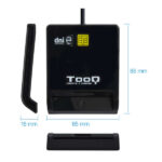 Tooq Lettore di carte intelligenti DNIe SIM USB-C - Colore nero - immagine 2