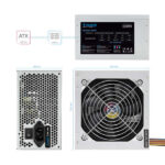 Tooq Alimentatore ATX 500W con PFC attivo - immagine 4