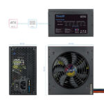 Tooq Alimentatore ATX 600W con PFC attivo - immagine 4