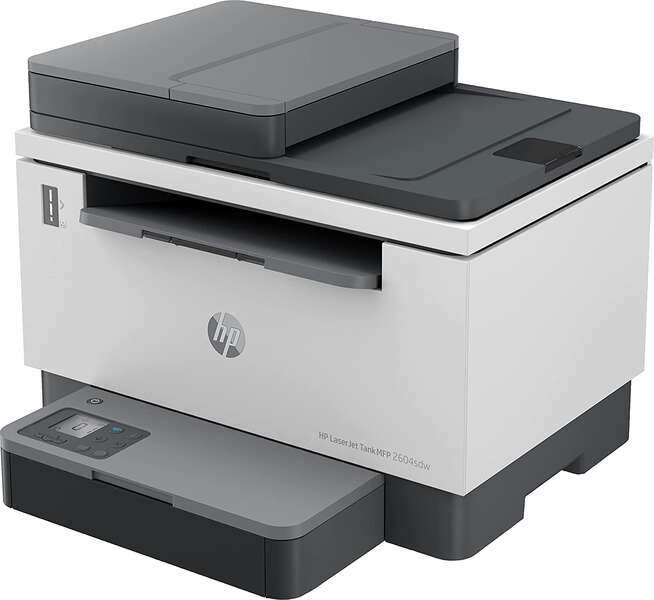 HP LaserJet Tank MFP 2604SDW Stampante multifunzione laser monocromatica duplex WiFi 22 ppm con alimentatore automatico HP LaserJet Tank MFP 2604SDW Stampante multifunzione laser monocromatica duplex WiFi 22 ppm con alimentatore automatico