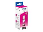 Epson 114 Magenta Bottiglia di inchiostro pigmentato originale - C13T07B340 - immagine 2