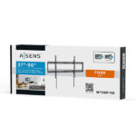 Aisens Supporto ECO ultrasottile per monitor/TV - Fino a 75 kg - Da 37 a 90 pollici - Colore nero - immagine 4
