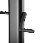 Aisens Supporto da pavimento ECO con ruote e manovella - Vassoio per DVD e supporto per videocamera per monitor/TV - Fino a 100 kg - Da 60 a 100 pollici - Colore nero - immagine 4