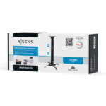 Aisens Supporto universale girevole - inclinabile ed estensibile da soffitto per proiettore - fino a 13,5 kg - Colore nero - immagine 3
